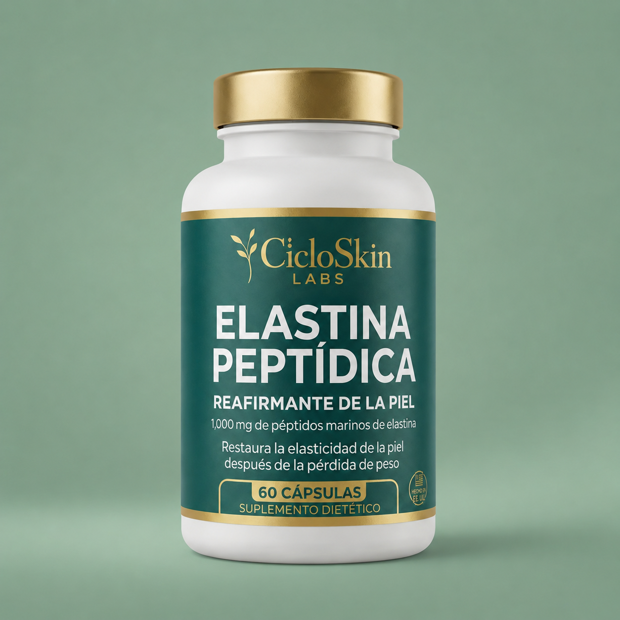 Fórmula Reafirmante de la Piel con Péptidos de Elastina