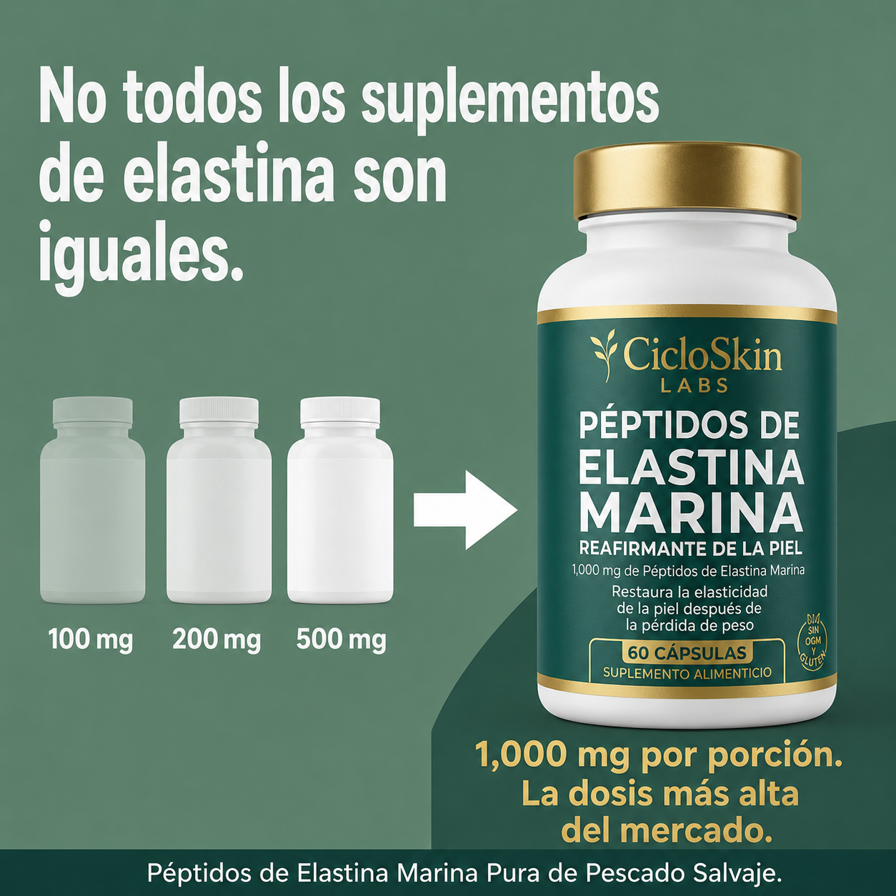 Fórmula Reafirmante de la Piel con Péptidos de Elastina